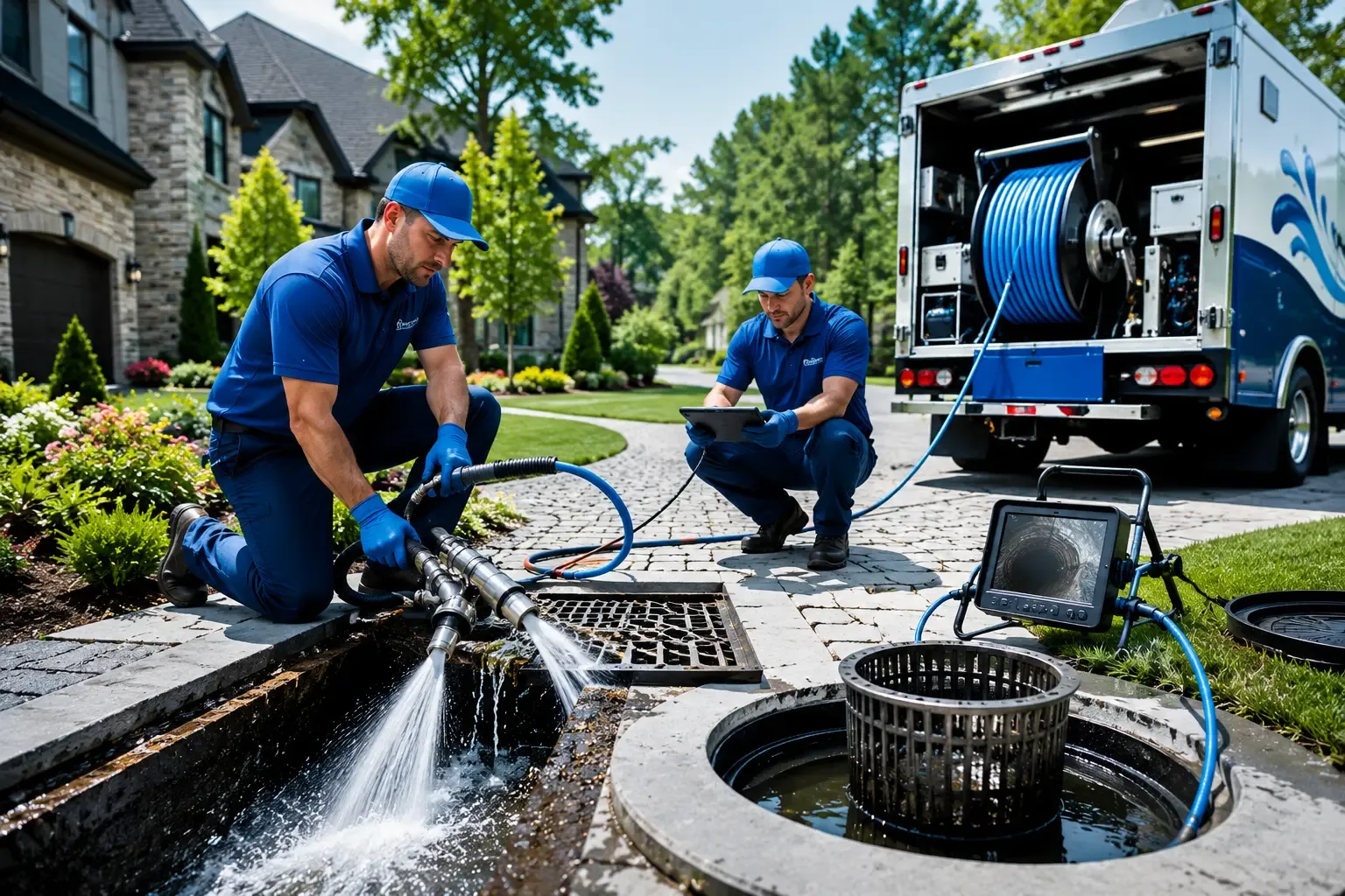 Local outdoor drain cleaning professionals in Avery, CA